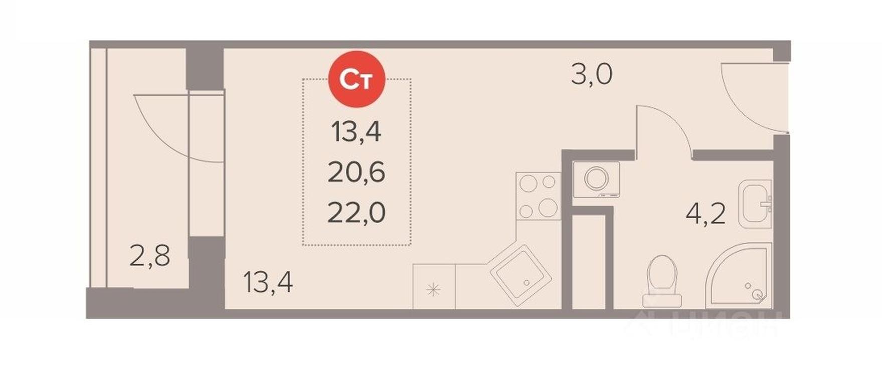 Продажа квартиры, 22 м² в ЖК «Отлично», Октябрьский проспект, 28А, Люберцы, Московская область, Россия #1 Продажа квартиры, 22 м² в ЖК «Отлично», Октябрьский проспект, 28А, Люберцы, Московская область, Россия #1