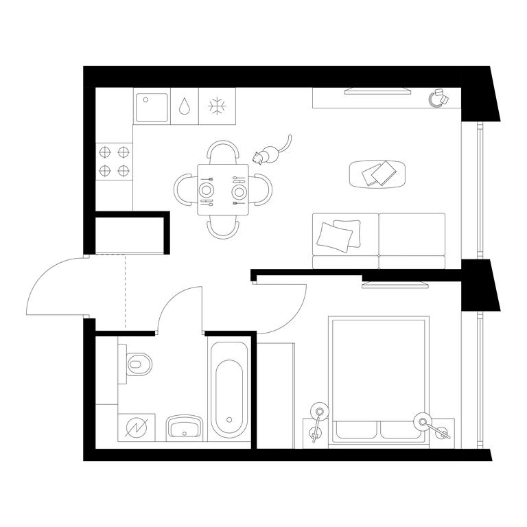Продажа 1-комн. квартиры, 32,3 м² в ЖК «Бусиновский парк», Ижорская улица, 6с5, Москва, Россия #1 Продажа 1-комн. квартиры, 32,3 м² в ЖК «Бусиновский парк», Ижорская улица, 6с5, Москва, Россия #1