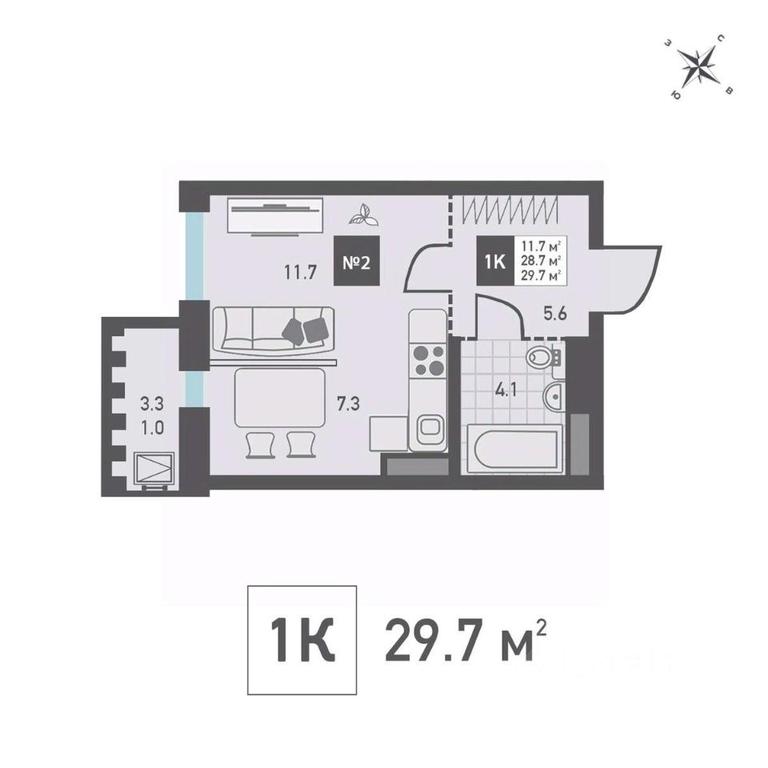 Apartment Sale, 29.7 sq. m. at Zelenograd Rivera, ulitsa Lyotchika Polagushina, Zelenograd, Moscow, Russia #1 Apartment Sale, 29.7 sq. m. at Zelenograd Rivera, ulitsa Lyotchika Polagushina, Zelenograd, Moscow, Russia #1