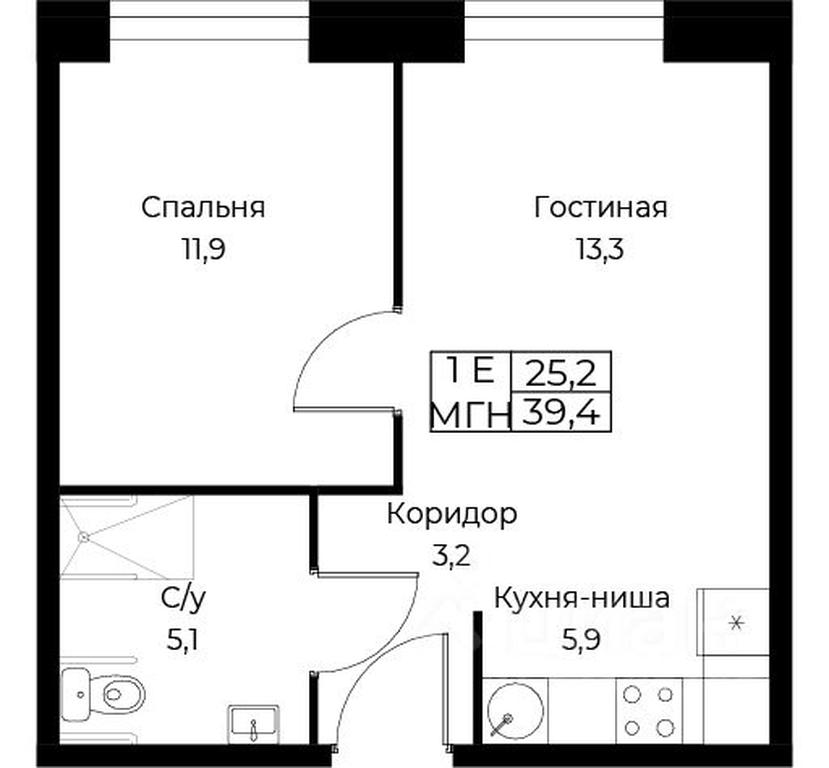 Apartment Sale, 39.4 sq. m. at Kompleks apartamentov AIST RESIDENCE (Aist Rezidens), Namyotkina Street, 10Д, Moscow, Russia #1 Apartment Sale, 39.4 sq. m. at Kompleks apartamentov AIST RESIDENCE (Aist Rezidens), Namyotkina Street, 10Д, Moscow, Russia #1