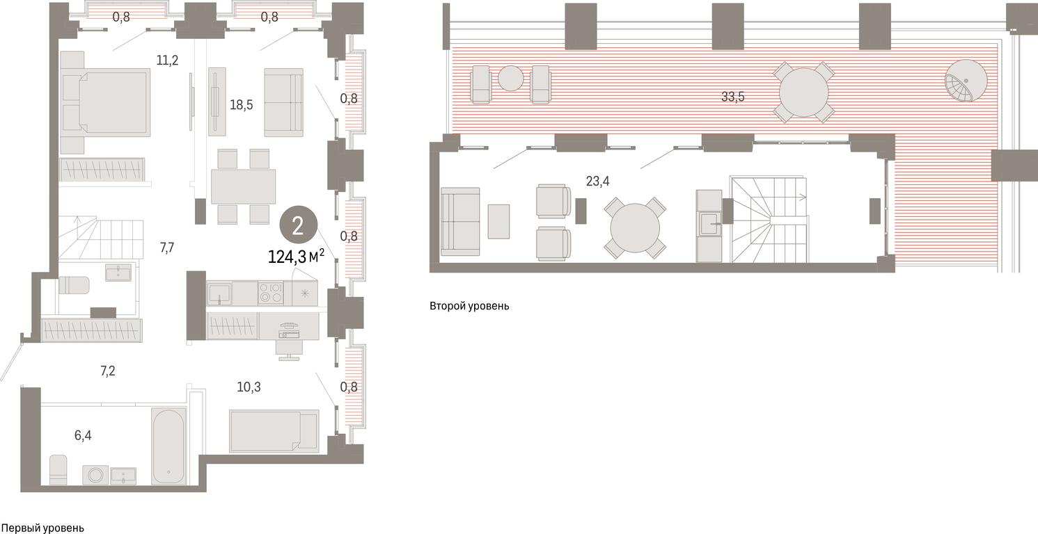 2-BD Apartment Sale, 124.3平方米 at Kvartal Metronom, Tagilskaya Street, Moscow, Russia #1 2-BD Apartment Sale, 124.3平方米 at Kvartal Metronom, Tagilskaya Street, Moscow, Russia #1