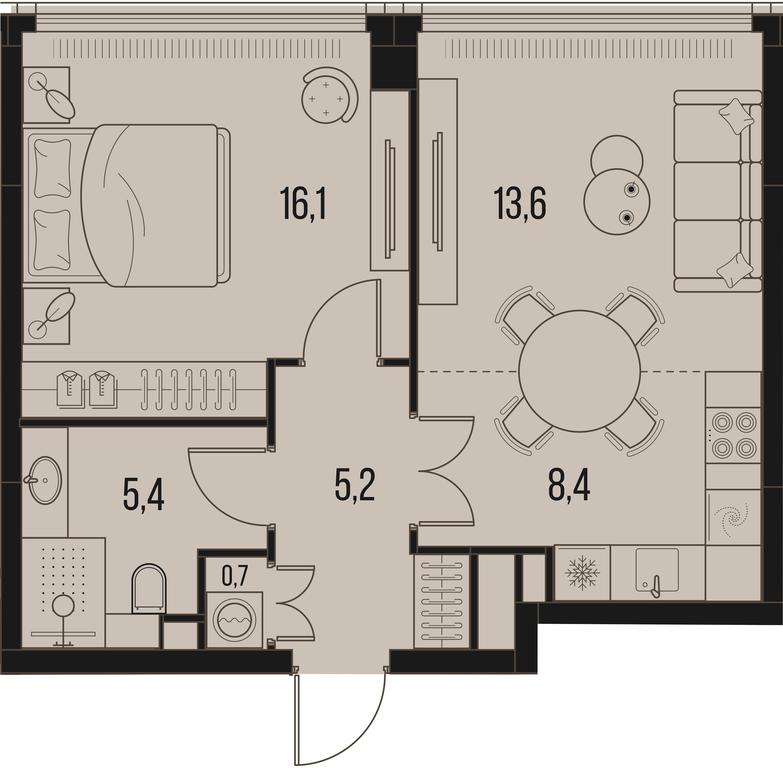 Продажа 1-комн. квартиры, 49,4 м² в ЖК «Хай Лайф (High Life)», Летниковская улица, 11/10с1, Москва, Россия #1 Продажа 1-комн. квартиры, 49,4 м² в ЖК «Хай Лайф (High Life)», Летниковская улица, 11/10с1, Москва, Россия #1