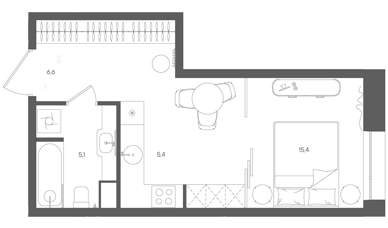 Продажа квартиры, 32,5 м² в ЖК «Райс (Rise)», ЖК Стоун Райс, район Лефортово, Юго-Восточный административный округ, Москва, Россия #1 Продажа квартиры, 32,5 м² в ЖК «Райс (Rise)», ЖК Стоун Райс, район Лефортово, Юго-Восточный административный округ, Москва, Россия #1