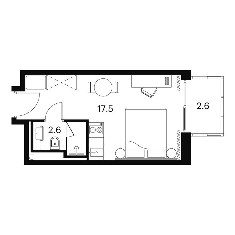 Apartment Sale, 22.7 sq. m. at Akvilon Signal (Akvilon Signal), Signalny Drive, 12, Moscow, Russia #1 Apartment Sale, 22.7 sq. m. at Akvilon Signal (Akvilon Signal), Signalny Drive, 12, Moscow, Russia #1