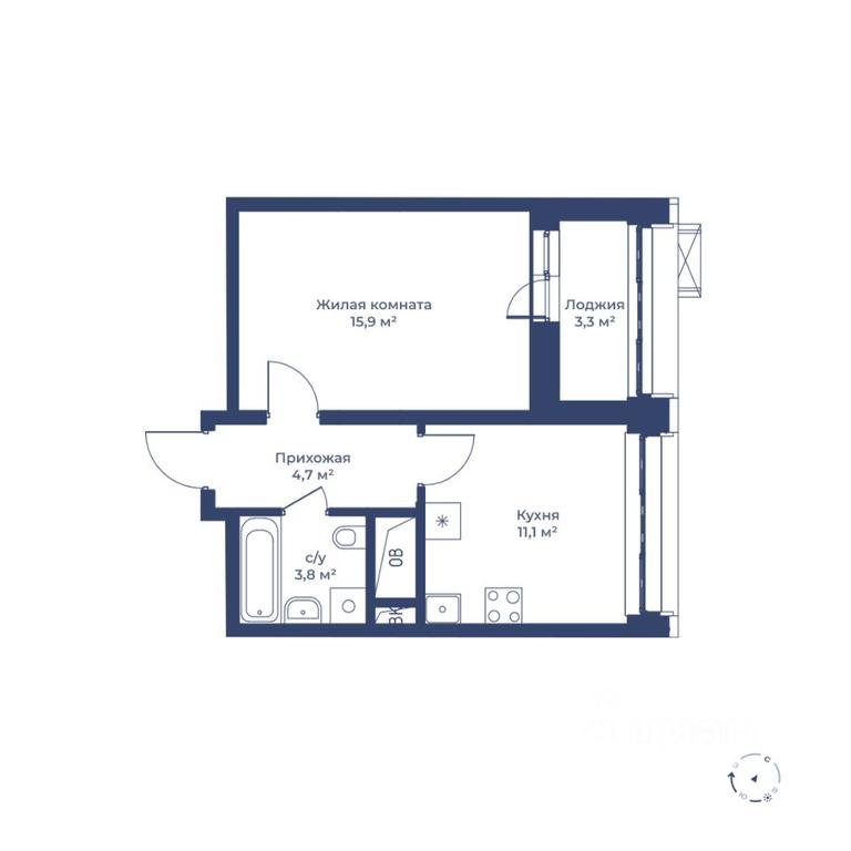 Apartment Sale, 37.2 sq. m. at Tsvetochny gorod, Magistralnaya ulitsa, Mytischi, Moscow Region, Russia #1 Apartment Sale, 37.2 sq. m. at Tsvetochny gorod, Magistralnaya ulitsa, Mytischi, Moscow Region, Russia #1