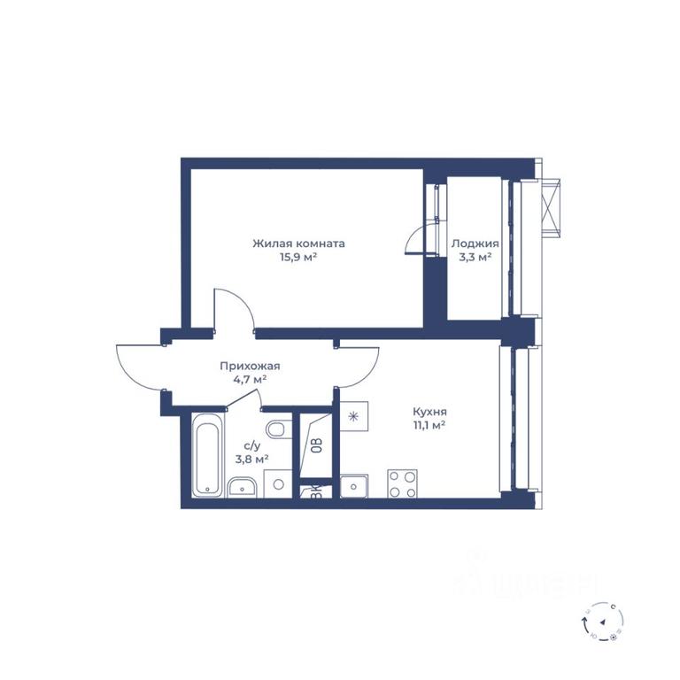 Apartment Sale, 37.2 sq. m. at Tsvetochny gorod, Magistralnaya ulitsa, Mytischi, Moscow Region, Russia #1 Apartment Sale, 37.2 sq. m. at Tsvetochny gorod, Magistralnaya ulitsa, Mytischi, Moscow Region, Russia #1