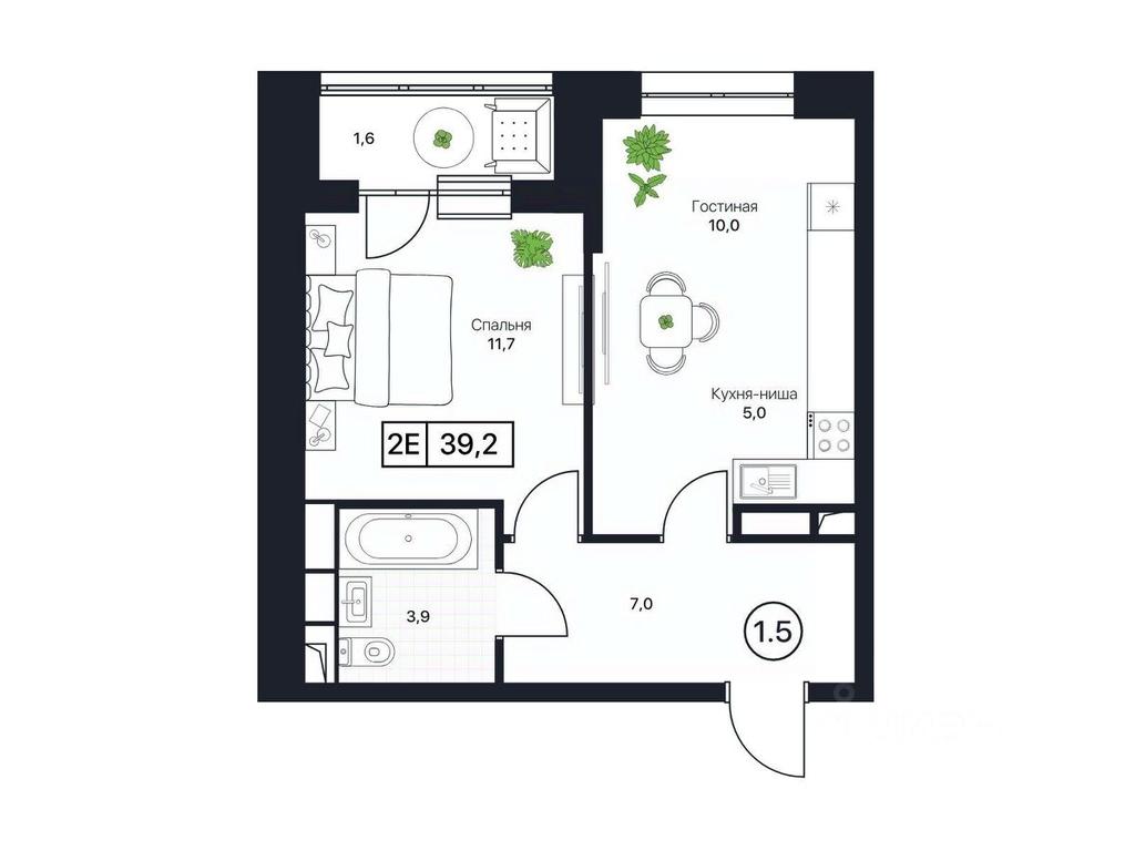 Apartment Sale, 39.2 sq. m. at Pushkino Grad, Polevaya ulitsa, selo Bratovshchina, Pshkinskiy Urban District, Moscow Region, Russia #1 Apartment Sale, 39.2 sq. m. at Pushkino Grad, Polevaya ulitsa, selo Bratovshchina, Pshkinskiy Urban District, Moscow Region, Russia #1