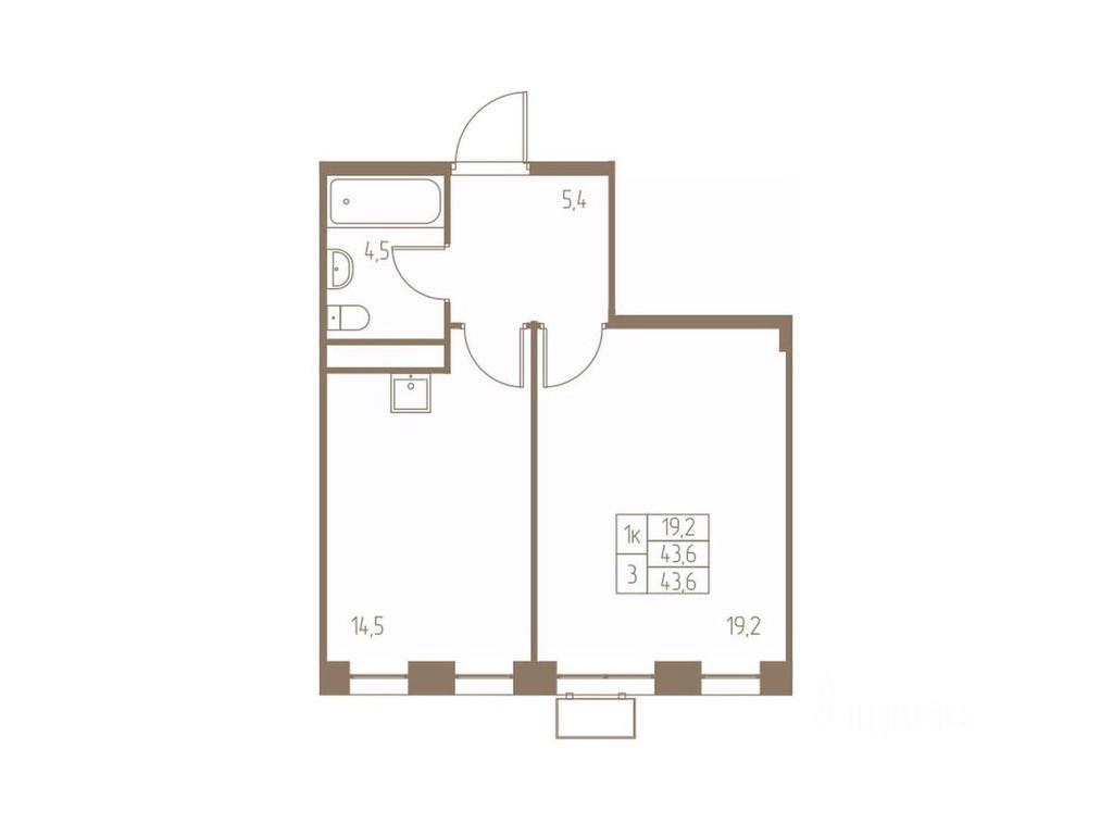 Apartment Sale, 43.6 sq. m. at Fabrikant, 2-y Fabrichny proyezd, Pushkino, Moscow Region, Russia #1 Apartment Sale, 43.6 sq. m. at Fabrikant, 2-y Fabrichny proyezd, Pushkino, Moscow Region, Russia #1