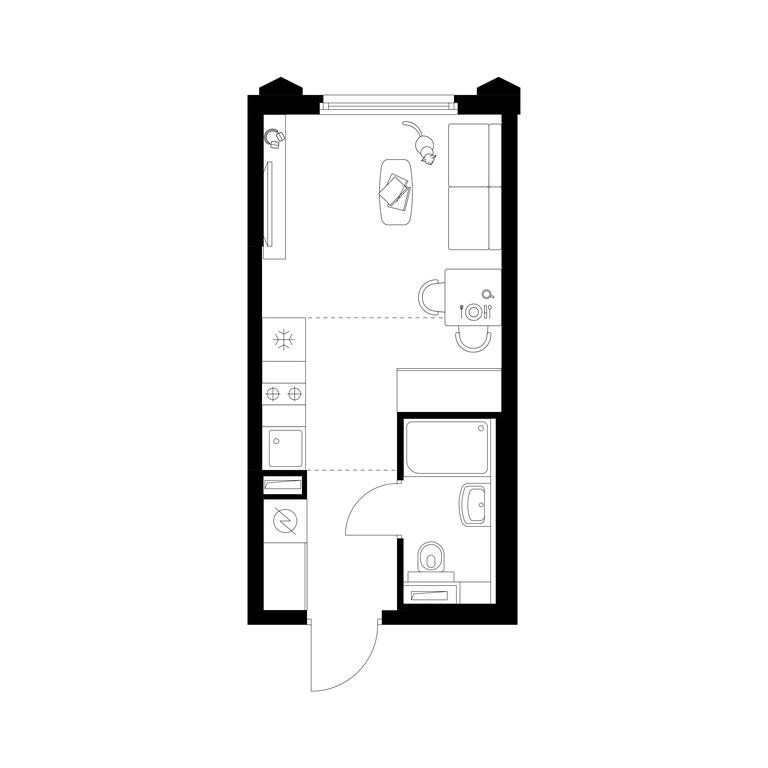 Apartment Sale, 20.9 sq. m. at Businovskiy Park, Izhorskaya Street, 6с5, Moscow, Russia #1 Apartment Sale, 20.9 sq. m. at Businovskiy Park, Izhorskaya Street, 6с5, Moscow, Russia #1