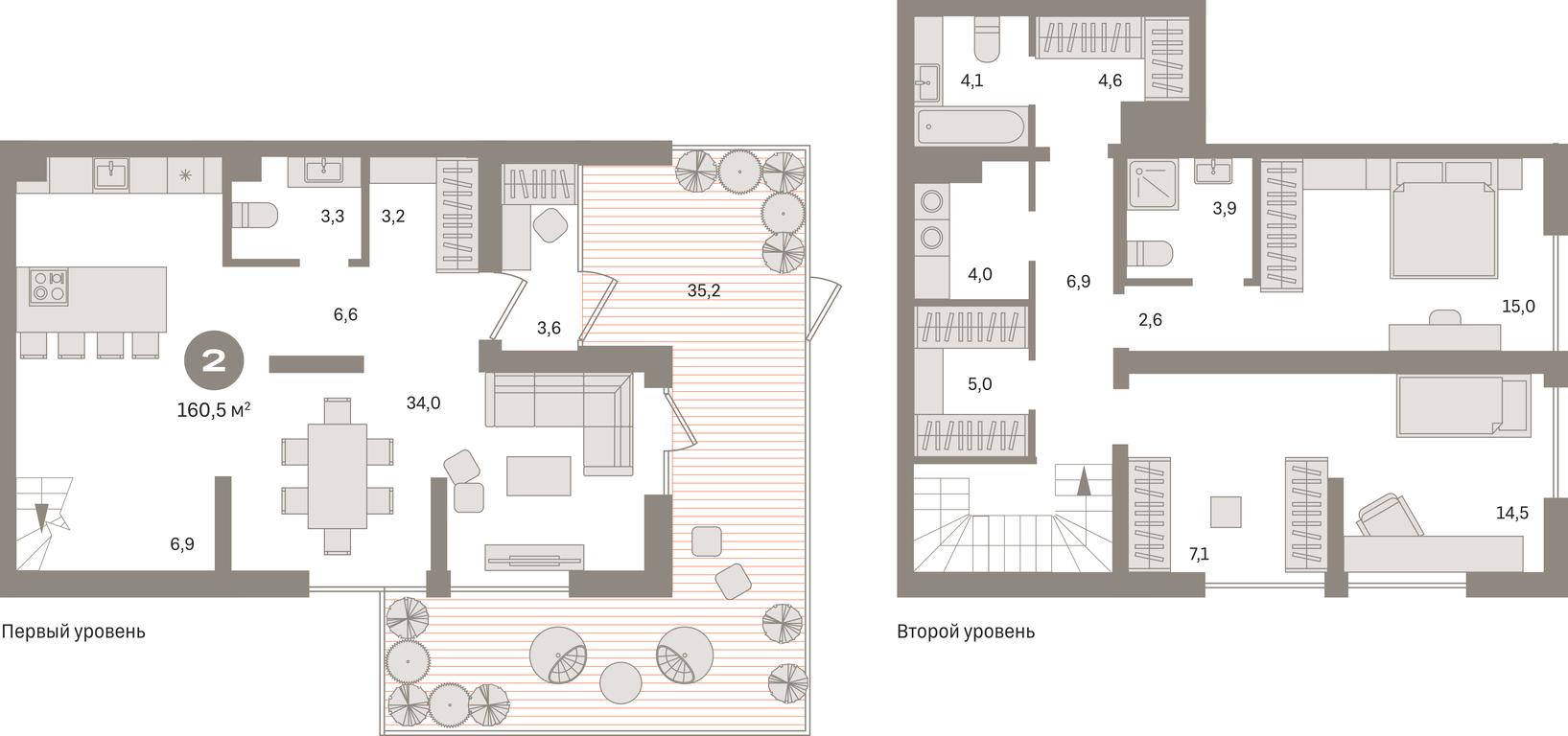 2-BD Apartment Sale, 160.5 sq. m. at Kvartal Izdanie, Perovskoye Highway, Moscow, Russia #1 2-BD Apartment Sale, 160.5 sq. m. at Kvartal Izdanie, Perovskoye Highway, Moscow, Russia #1