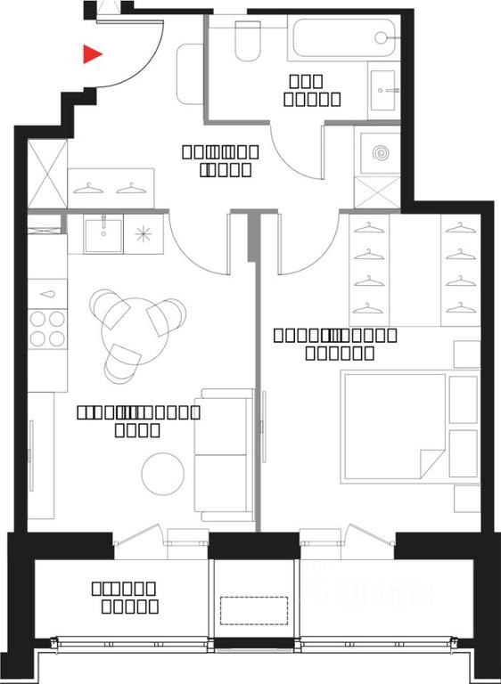 Apartment Sale, 48.2 sq. m. at Bolshaya semerka, Krasnobogatyrskaya Street, Moscow, Russia #1 Apartment Sale, 48.2 sq. m. at Bolshaya semerka, Krasnobogatyrskaya Street, Moscow, Russia #1