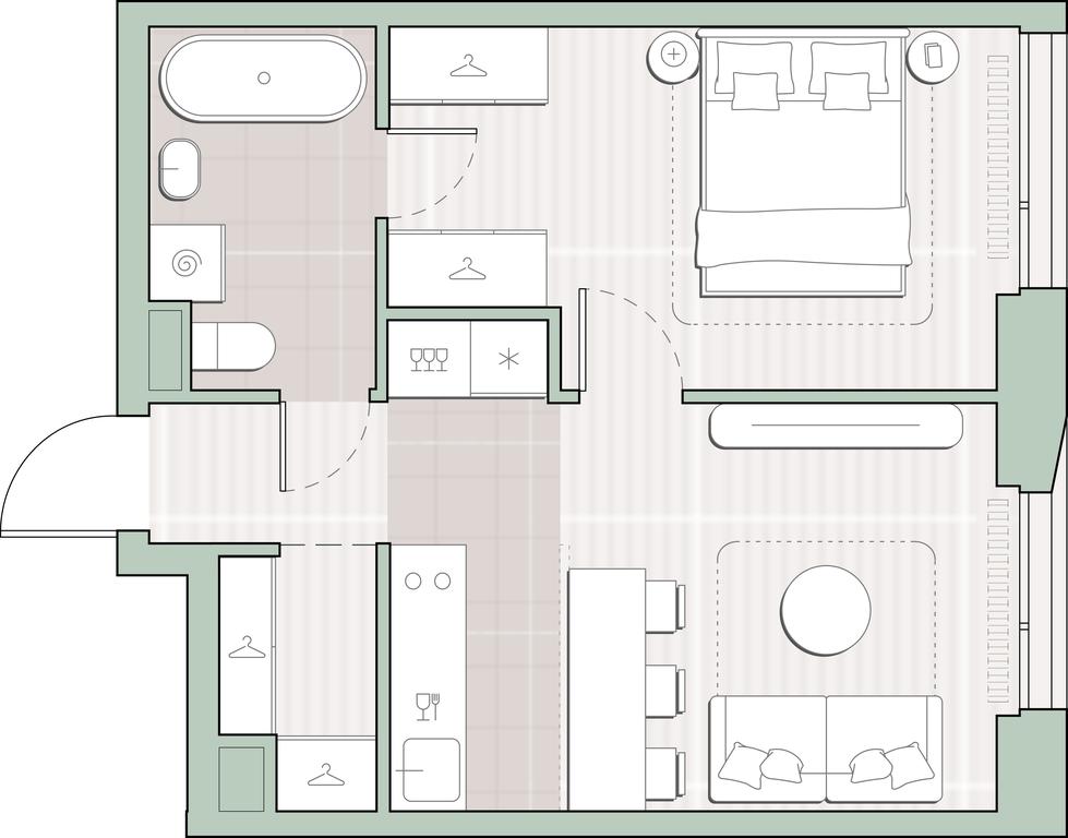 1-BD Apartment Sale, 38.8 sq. m. at Sreda na Lobachevskogo, Ochakovskoye Highway, Moscow, Russia #1 1-BD Apartment Sale, 38.8 sq. m. at Sreda na Lobachevskogo, Ochakovskoye Highway, Moscow, Russia #1