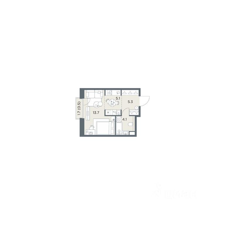 Apartment Sale, 28.7 sq. m. at Поздняково, Krasnogorsk Urban District, Moscow Region, Russia #1 Apartment Sale, 28.7 sq. m. at Поздняково, Krasnogorsk Urban District, Moscow Region, Russia #1