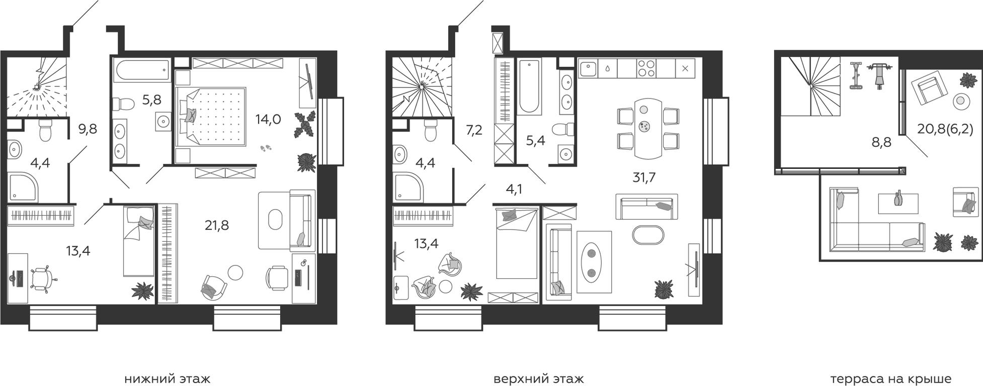 4-BD Apartment Sale, 150.1 sq. m. at Shagal, Автозаводская улица, 23, Москва, Россия #1 4-BD Apartment Sale, 150.1 sq. m. at Shagal, Автозаводская улица, 23, Москва, Россия #1