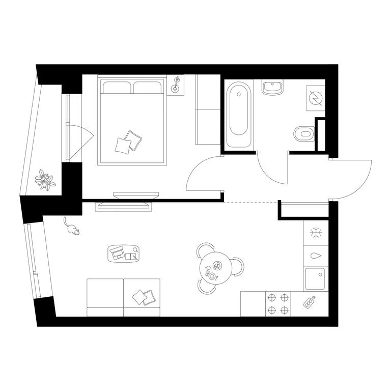 Продажа 1-комн. квартиры, 34,8 м² в ЖК «Саларьево парк», Саларьевская улица, 8к1, поселение Московский, Москва, Россия #1 Продажа 1-комн. квартиры, 34,8 м² в ЖК «Саларьево парк», Саларьевская улица, 8к1, поселение Московский, Москва, Россия #1