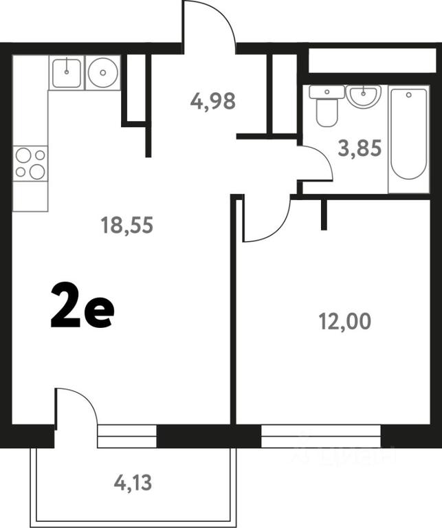 1-BD Apartment Sale, 40.72平方米 at Iuzhnoe Pushkino, Shkolnaya ulitsa, mikrorayon Mamontovka, Pushkino, Moscow Region, Russia #1 1-BD Apartment Sale, 40.72平方米 at Iuzhnoe Pushkino, Shkolnaya ulitsa, mikrorayon Mamontovka, Pushkino, Moscow Region, Russia #1