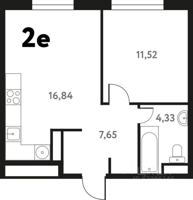 1-BD Apartment Sale, 40.43 sq. m. at Iuzhnoe Pushkino, Shkolnaya ulitsa, mikrorayon Mamontovka, Pushkino, Moscow Region, Russia #1 1-BD Apartment Sale, 40.43 sq. m. at Iuzhnoe Pushkino, Shkolnaya ulitsa, mikrorayon Mamontovka, Pushkino, Moscow Region, Russia #1