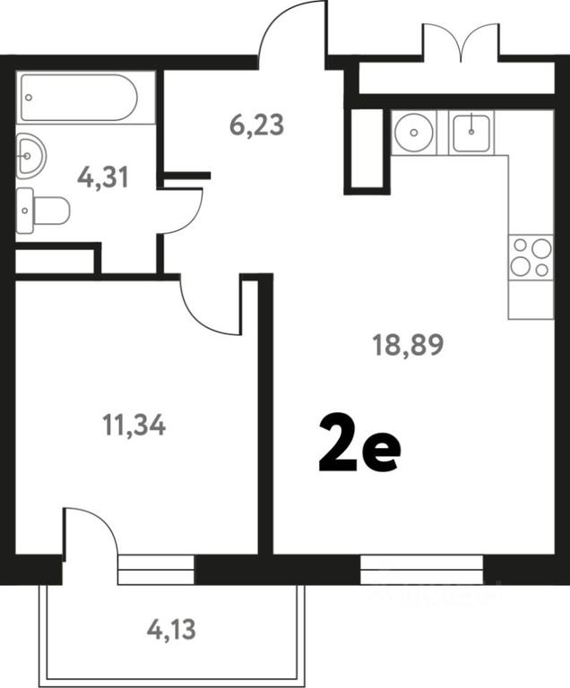 1-BD Apartment Sale, 41.45平方米 at Iuzhnoe Pushkino, Shkolnaya ulitsa, mikrorayon Mamontovka, Pushkino, Moscow Region, Russia #1 1-BD Apartment Sale, 41.45平方米 at Iuzhnoe Pushkino, Shkolnaya ulitsa, mikrorayon Mamontovka, Pushkino, Moscow Region, Russia #1