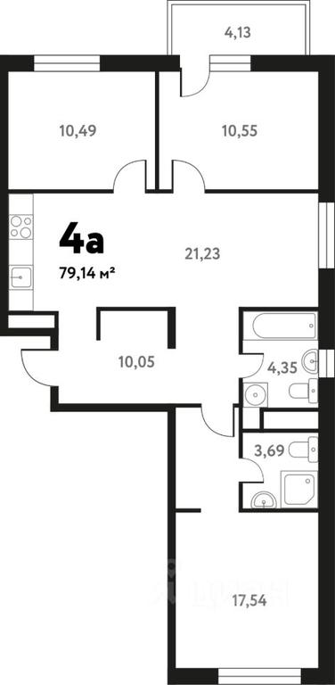 3-BD Apartment Sale, 78.24平方米 at Iuzhnoe Pushkino, Shkolnaya ulitsa, mikrorayon Mamontovka, Pushkino, Moscow Region, Russia #1 3-BD Apartment Sale, 78.24平方米 at Iuzhnoe Pushkino, Shkolnaya ulitsa, mikrorayon Mamontovka, Pushkino, Moscow Region, Russia #1