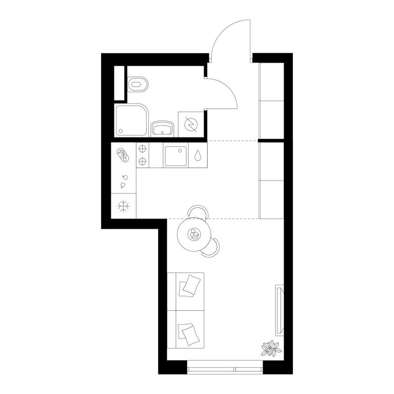 Apartment Sale, 23.4 sq. m. at Buninskaja naberezhnaja, ZhK Buninskaya Naberezhnaya, Moscow, Russia #1 Apartment Sale, 23.4 sq. m. at Buninskaja naberezhnaja, ZhK Buninskaya Naberezhnaya, Moscow, Russia #1