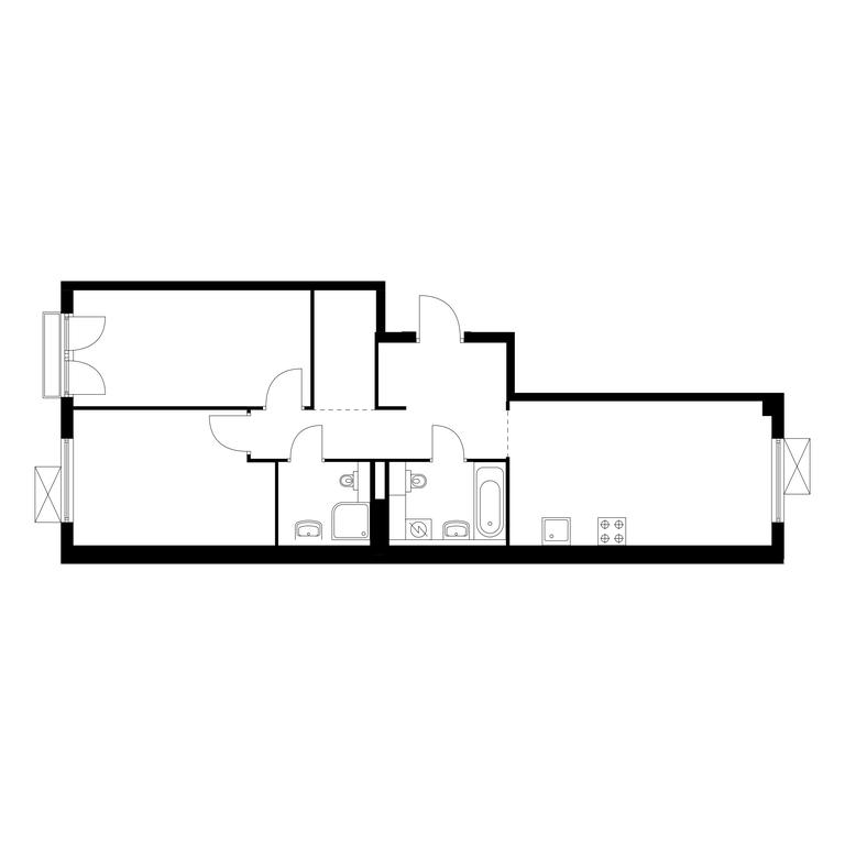 2-BD Apartment Sale, 62.6 sq. m. at Ilinskie Luga, Zapovednaya Street, 1, posyolok Ilyinskoye-Usovo, Krasnogorsk City District, Moscow Region, Russia #1 2-BD Apartment Sale, 62.6 sq. m. at Ilinskie Luga, Zapovednaya Street, 1, posyolok Ilyinskoye-Usovo, Krasnogorsk City District, Moscow Region, Russia #1