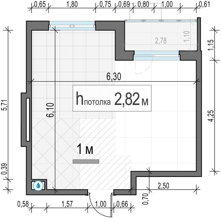 1-BD Apartment Sale, 33.57 sq. m. at Novoe Pushkino, mikrorayon Novoye Pushkino, Pushkino, Moscow Region, Russia #2 1-BD Apartment Sale, 33.57 sq. m. at Novoe Pushkino, mikrorayon Novoye Pushkino, Pushkino, Moscow Region, Russia #2