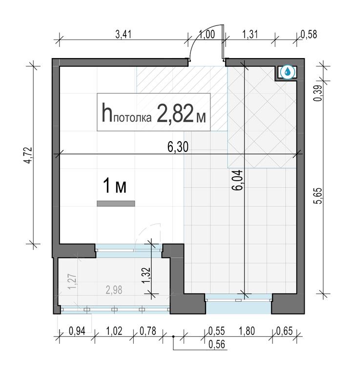 1-BD Apartment Sale, 34.1 sq. m. at Novoe Pushkino, mikrorayon Novoye Pushkino, Pushkino, Moscow Region, Russia #2 1-BD Apartment Sale, 34.1 sq. m. at Novoe Pushkino, mikrorayon Novoye Pushkino, Pushkino, Moscow Region, Russia #2