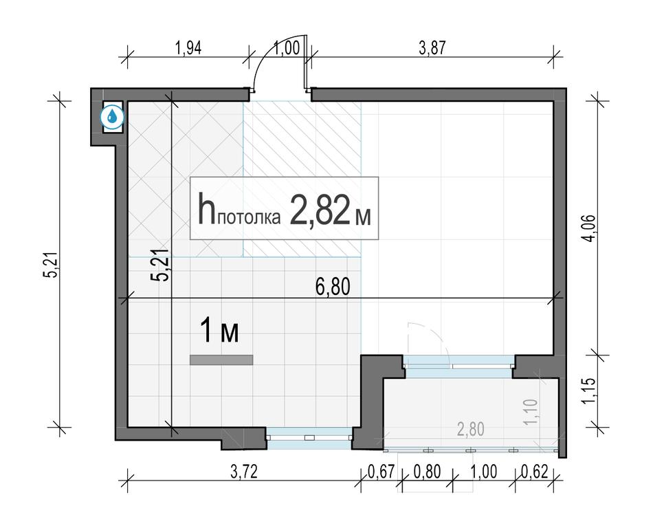 1-BD Apartment Sale, 32.61 sq. m. at Novoe Pushkino, mikrorayon Novoye Pushkino, Pushkino, Moscow Region, Russia #2 1-BD Apartment Sale, 32.61 sq. m. at Novoe Pushkino, mikrorayon Novoye Pushkino, Pushkino, Moscow Region, Russia #2