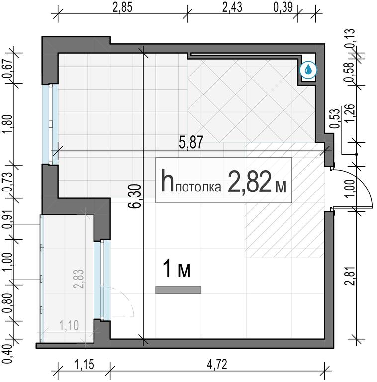 1-BD Apartment Sale, 33.02 sq. m. at Novoe Pushkino, mikrorayon Novoye Pushkino, Pushkino, Moscow Region, Russia #2 1-BD Apartment Sale, 33.02 sq. m. at Novoe Pushkino, mikrorayon Novoye Pushkino, Pushkino, Moscow Region, Russia #2