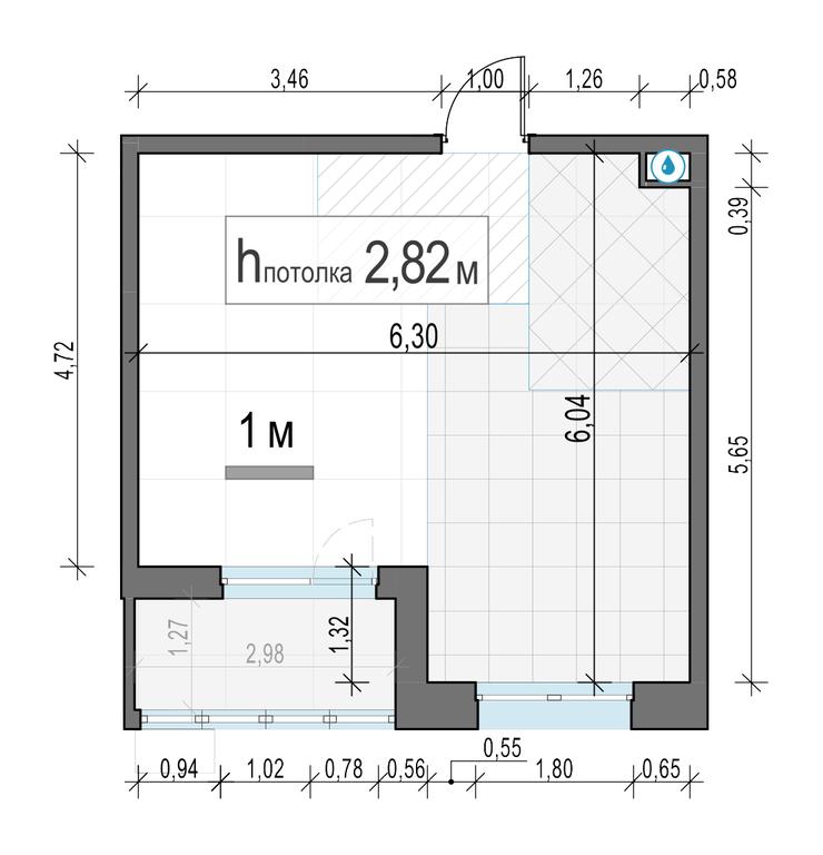 1-BD Apartment Sale, 34.45 sq. m. at Novoe Pushkino, mikrorayon Novoye Pushkino, Pushkino, Moscow Region, Russia #2 1-BD Apartment Sale, 34.45 sq. m. at Novoe Pushkino, mikrorayon Novoye Pushkino, Pushkino, Moscow Region, Russia #2