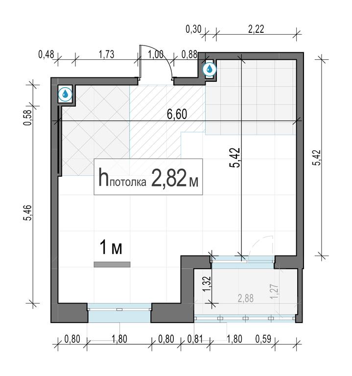 1-BD Apartment Sale, 37.66 sq. m. at Novoe Pushkino, mikrorayon Novoye Pushkino, Pushkino, Moscow Region, Russia #2 1-BD Apartment Sale, 37.66 sq. m. at Novoe Pushkino, mikrorayon Novoye Pushkino, Pushkino, Moscow Region, Russia #2