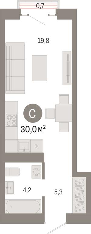 Apartment Sale, 30 sq. m. at Kvartal Metronom, Tagilskaya Street, Moscow, Russia #1 Apartment Sale, 30 sq. m. at Kvartal Metronom, Tagilskaya Street, Moscow, Russia #1