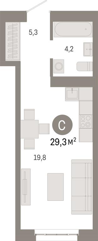 Apartment Sale, 29.3 sq. m. at Kvartal Metronom, Tagilskaya Street, Moscow, Russia #1 Apartment Sale, 29.3 sq. m. at Kvartal Metronom, Tagilskaya Street, Moscow, Russia #1