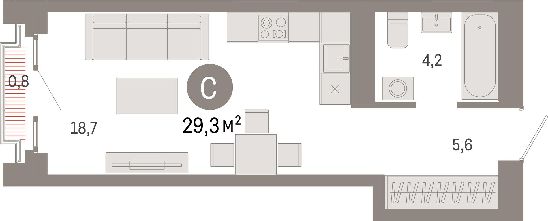 Apartment Sale, 29.3 sq. m. at Kvartal Metronom, Tagilskaya Street, Moscow, Russia #1 Apartment Sale, 29.3 sq. m. at Kvartal Metronom, Tagilskaya Street, Moscow, Russia #1