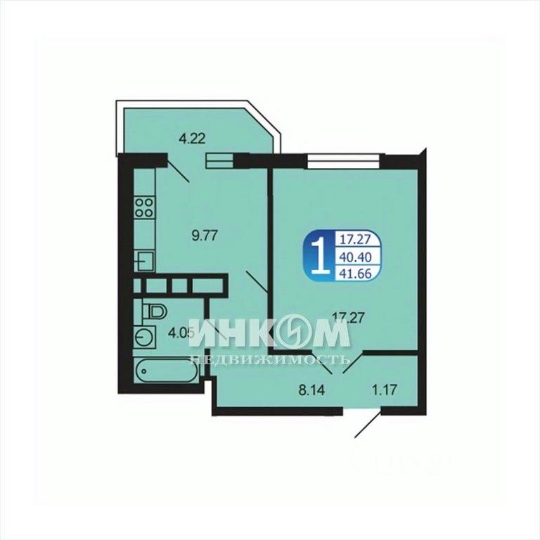 Apartment Sale, 41.66平方米 at Moskvoretskiy, Moskvoretskaya ulitsa, rabochiy posyolok Tuchkovo, Ruzskiy City District, Moscow Region, Russia #1 Apartment Sale, 41.66平方米 at Moskvoretskiy, Moskvoretskaya ulitsa, rabochiy posyolok Tuchkovo, Ruzskiy City District, Moscow Region, Russia #1