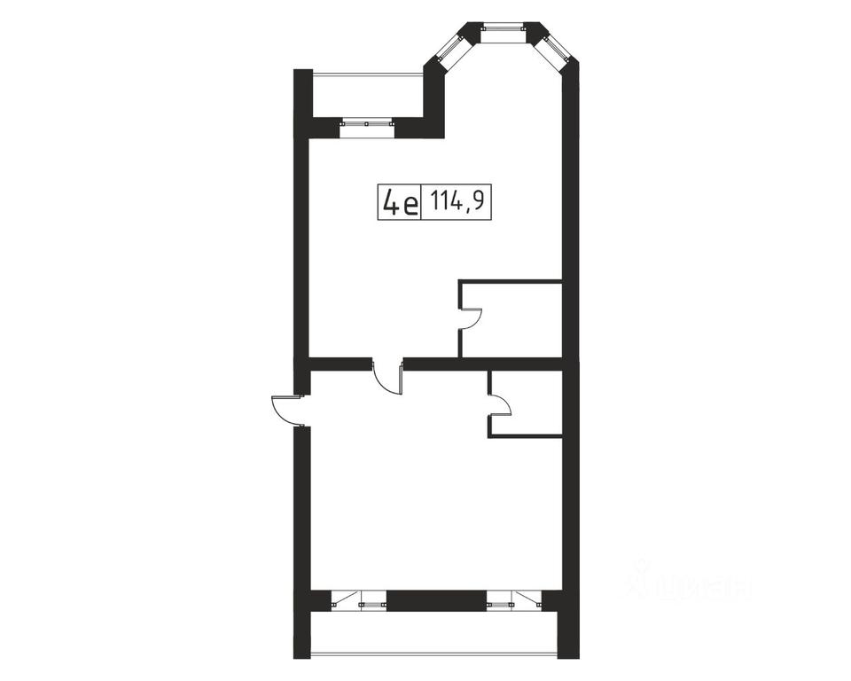 2-BD Apartment Sale, 114.9平方米 at Bereg, Beregovaya Street, Khimki, Moscow Region, Russia #1