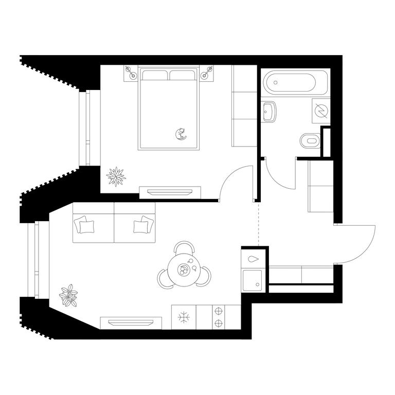 1-BD Apartment Sale, 36.1 sq. m. at Salarevo Park, Salaryevskaya Street, 8к1, Moskovskiy Settlement, Moscow, Russia #1 1-BD Apartment Sale, 36.1 sq. m. at Salarevo Park, Salaryevskaya Street, 8к1, Moskovskiy Settlement, Moscow, Russia #1