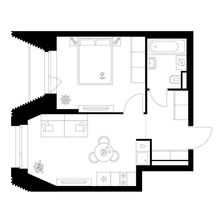 1-BD Apartment Sale, 36.5 sq. m. at Salarevo Park, Salaryevskaya Street, 8к1, Moskovskiy Settlement, Moscow, Russia #1 1-BD Apartment Sale, 36.5 sq. m. at Salarevo Park, Salaryevskaya Street, 8к1, Moskovskiy Settlement, Moscow, Russia #1