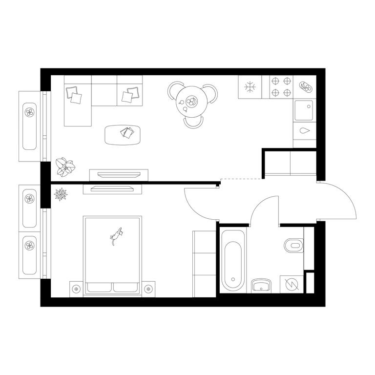 Продажа 1-комн. квартиры, 37 м² в ЖК «Саларьево парк», Саларьевская улица, 8к1, поселение Московский, Москва, Россия #1 Продажа 1-комн. квартиры, 37 м² в ЖК «Саларьево парк», Саларьевская улица, 8к1, поселение Московский, Москва, Россия #1
