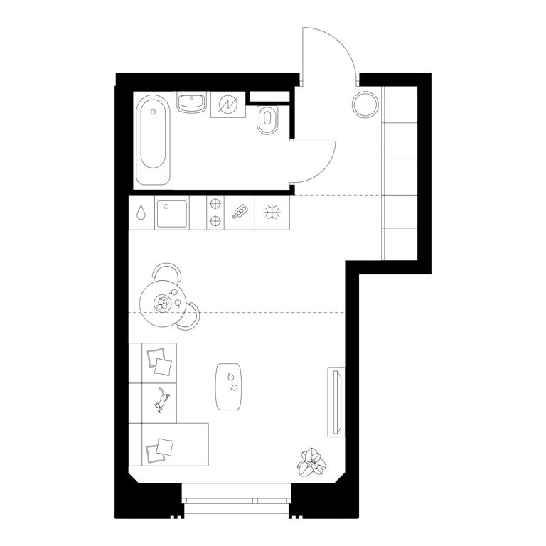 Apartment Sale, 28.9 sq. m. at Salarevo Park, Salaryevskaya Street, 8к1, Moskovskiy Settlement, Moscow, Russia #1 Apartment Sale, 28.9 sq. m. at Salarevo Park, Salaryevskaya Street, 8к1, Moskovskiy Settlement, Moscow, Russia #1