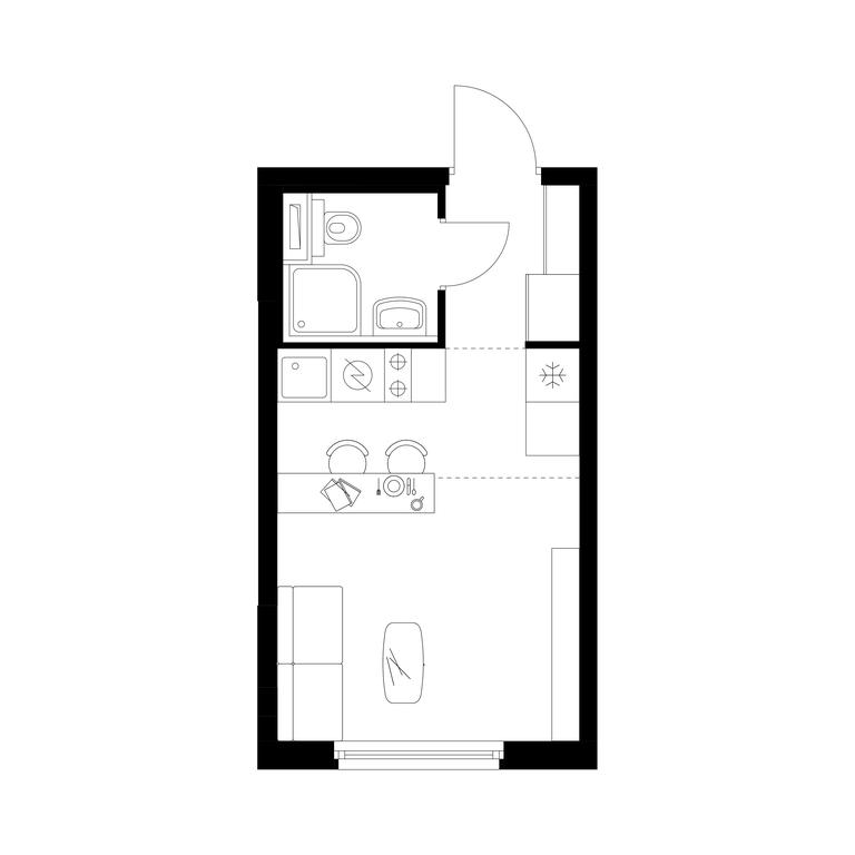 Apartment Sale, 20 sq. m. at Businovskiy Park, Izhorskaya Street, 6с5, Moscow, Russia #1 Apartment Sale, 20 sq. m. at Businovskiy Park, Izhorskaya Street, 6с5, Moscow, Russia #1