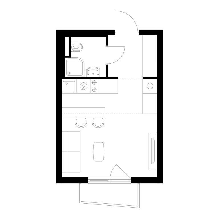 Apartment Sale, 23平方米 at Vostochnoe Butovo, Krymskaya Street, 13, rabochiy posyolok Bobrovo, Leninskiy City District, Moscow Region, Russia #1 Apartment Sale, 23平方米 at Vostochnoe Butovo, Krymskaya Street, 13, rabochiy posyolok Bobrovo, Leninskiy City District, Moscow Region, Russia #1
