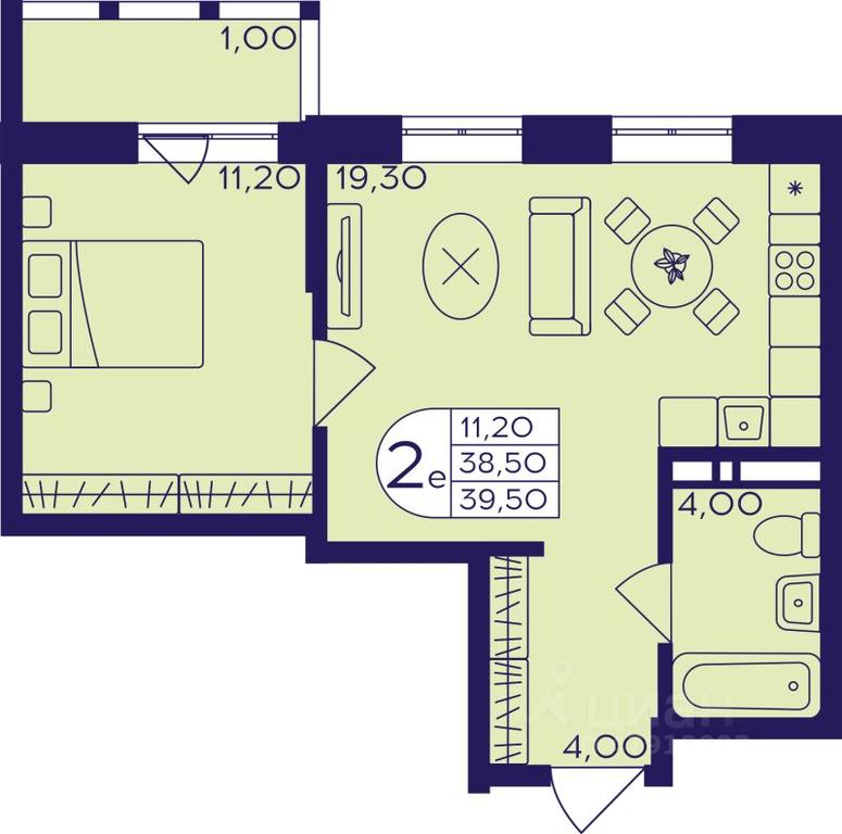 1-BD Apartment Sale, 39.5 sq. m. at Geroev, prospekt Geroyev, Zheleznodorozhny Microdistrict, Balashikha, Moscow Region, Russia #1 1-BD Apartment Sale, 39.5 sq. m. at Geroev, prospekt Geroyev, Zheleznodorozhny Microdistrict, Balashikha, Moscow Region, Russia #1