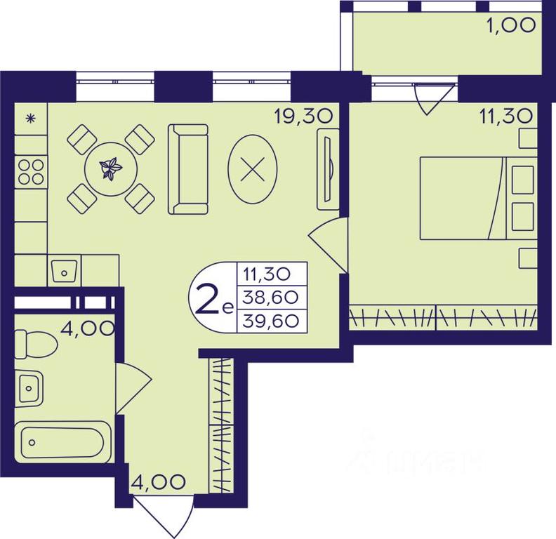 1-BD Apartment Sale, 39.6 sq. m. at Geroev, prospekt Geroyev, Zheleznodorozhny Microdistrict, Balashikha, Moscow Region, Russia #1 1-BD Apartment Sale, 39.6 sq. m. at Geroev, prospekt Geroyev, Zheleznodorozhny Microdistrict, Balashikha, Moscow Region, Russia #1