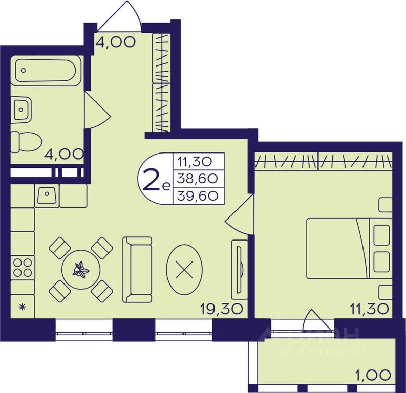 1-BD Apartment Sale, 39.6 sq. m. at Geroev, prospekt Geroyev, Zheleznodorozhny Microdistrict, Balashikha, Moscow Region, Russia #1 1-BD Apartment Sale, 39.6 sq. m. at Geroev, prospekt Geroyev, Zheleznodorozhny Microdistrict, Balashikha, Moscow Region, Russia #1