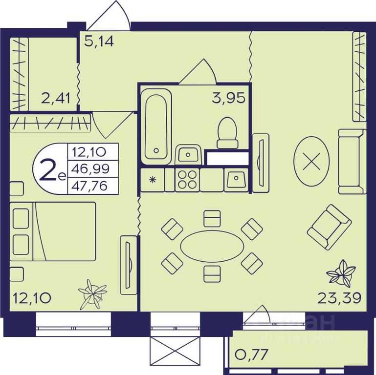 Продажа 1-комн. квартиры, 47,1 м² в ЖК «Героев», проспект Героев, микрорайон Железнодорожный, Балашиха, Московская область, Россия #1 Продажа 1-комн. квартиры, 47,1 м² в ЖК «Героев», проспект Героев, микрорайон Железнодорожный, Балашиха, Московская область, Россия #1