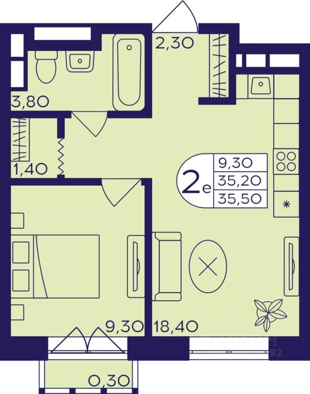 Продажа 1-комн. квартиры, 35,5 м² в ЖК «Героев», проспект Героев, микрорайон Железнодорожный, Балашиха, Московская область, Россия #1 Продажа 1-комн. квартиры, 35,5 м² в ЖК «Героев», проспект Героев, микрорайон Железнодорожный, Балашиха, Московская область, Россия #1