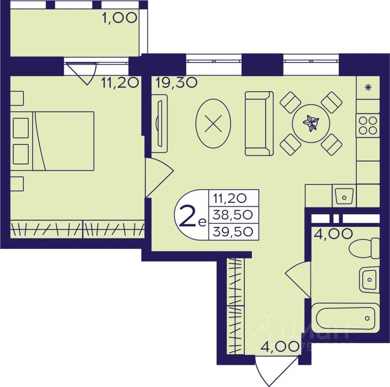 1-BD Apartment Sale, 39.5平方米 at Geroev, prospekt Geroyev, Zheleznodorozhny Microdistrict, Balashikha, Moscow Region, Russia #1 1-BD Apartment Sale, 39.5平方米 at Geroev, prospekt Geroyev, Zheleznodorozhny Microdistrict, Balashikha, Moscow Region, Russia #1