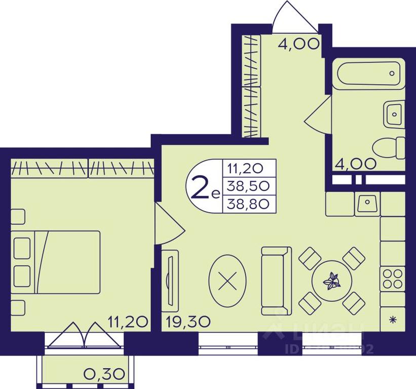 Продажа 1-комн. квартиры, 38,8 м² в ЖК «Героев», проспект Героев, микрорайон Железнодорожный, Балашиха, Московская область, Россия #1 Продажа 1-комн. квартиры, 38,8 м² в ЖК «Героев», проспект Героев, микрорайон Железнодорожный, Балашиха, Московская область, Россия #1