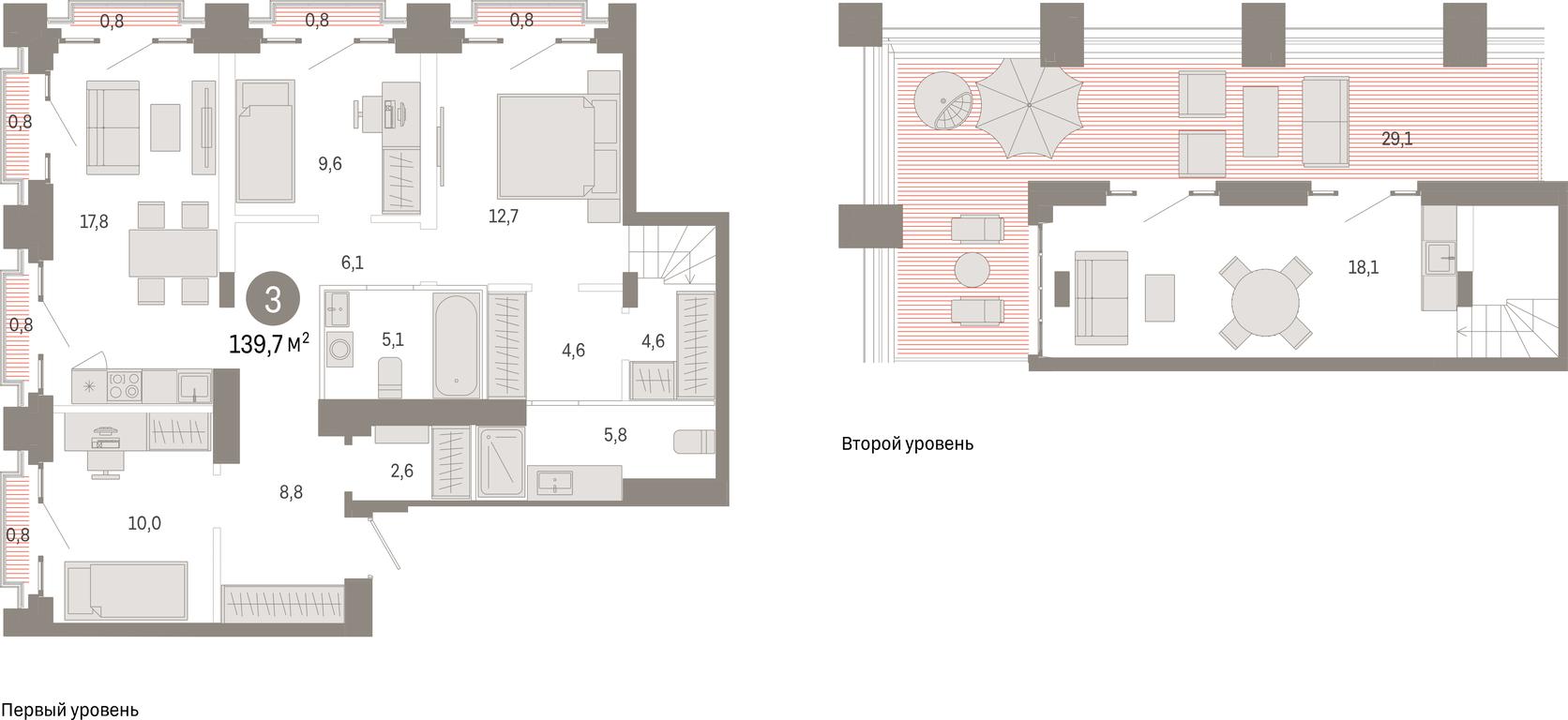 3-BD Apartment Sale, 139.7 sq. m. at Kvartal Metronom, Tagilskaya Street, Moscow, Russia #1 3-BD Apartment Sale, 139.7 sq. m. at Kvartal Metronom, Tagilskaya Street, Moscow, Russia #1